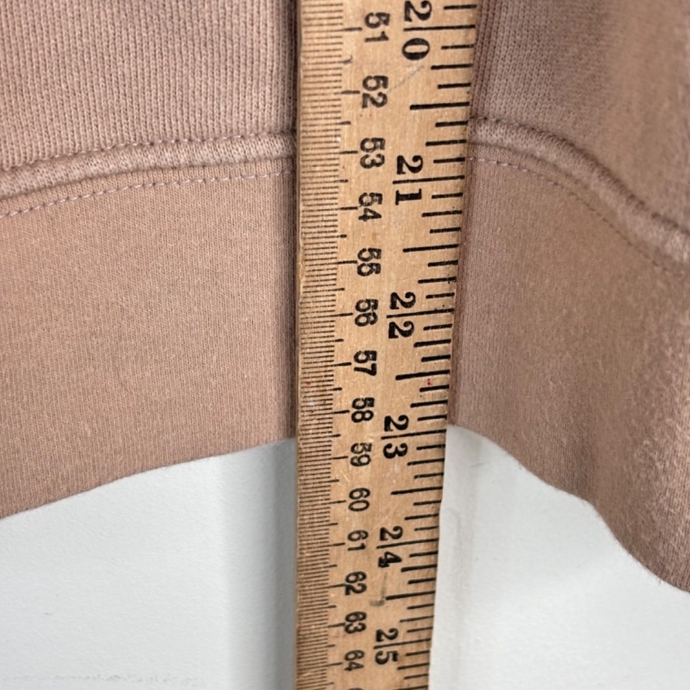 Parachute Crewneck Sweatshirt S 100% Organic Cotton Beige Quiet Luxury USA READ - Picture 9 of 12